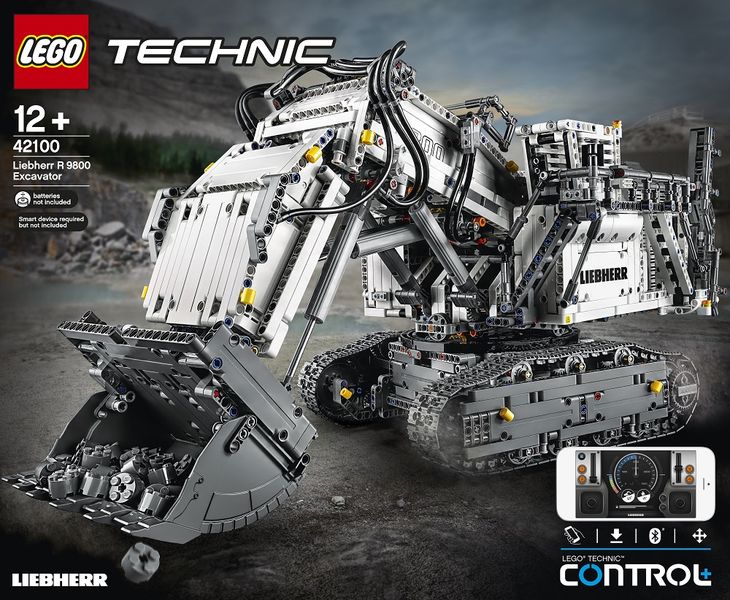 LEGO Technic Liebherr R 9800 Excavator 42100