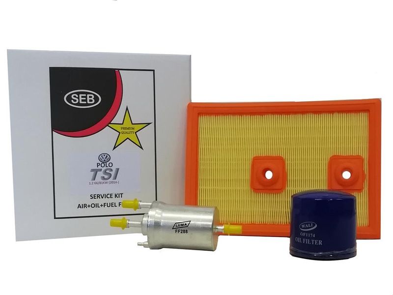 SEB VW Polo TSI 1.2 66KW (CJZC)-81KW (CJZD) Service Kit (2014-ON)