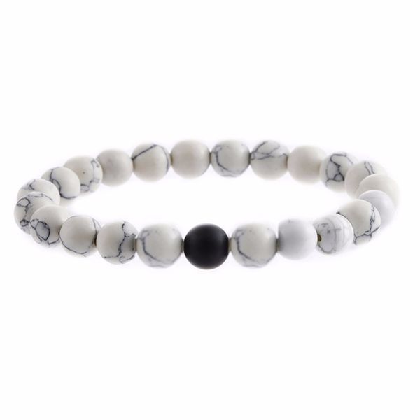 Killer Deals Howlite &amp; Agate Bracelet - White