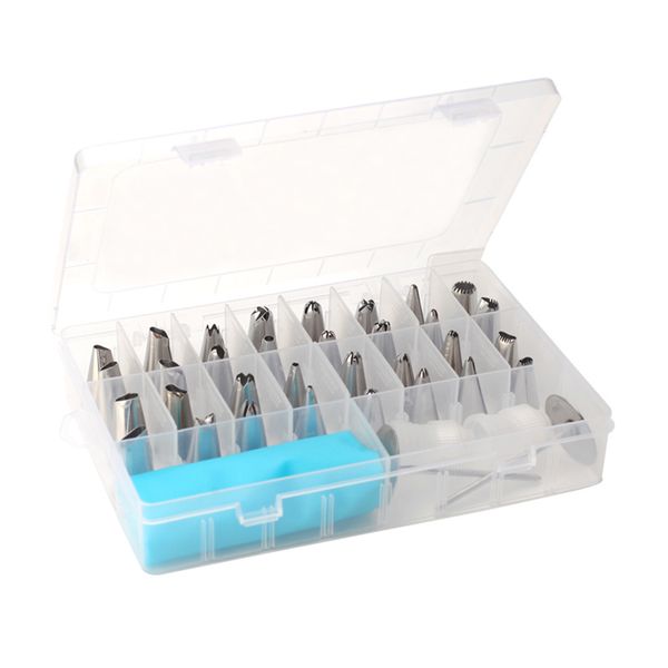 38 Piece Stainless Steel Cake Decorating Supplies Kit