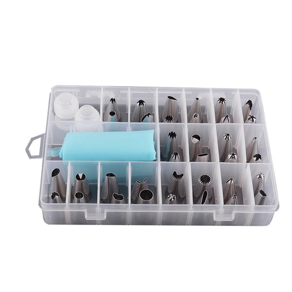 39 Piece Stainless Steel Cake Decorating Supplies Kit