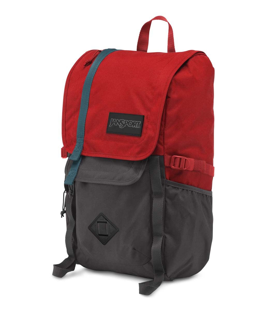 JanSport Hatchet Laptop Backpack Grey Red Tape Buy Online in