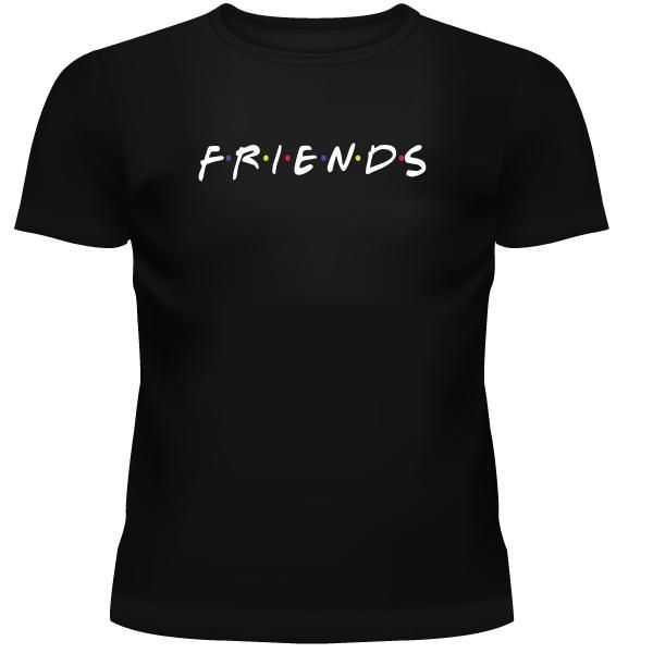 Tshirt-Black-Unisex- Friends | Shop Today. Get it Tomorrow! | takealot.com