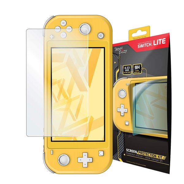 Steelplay - Screen Protection Kit - 9h Glass (Switch Lite)