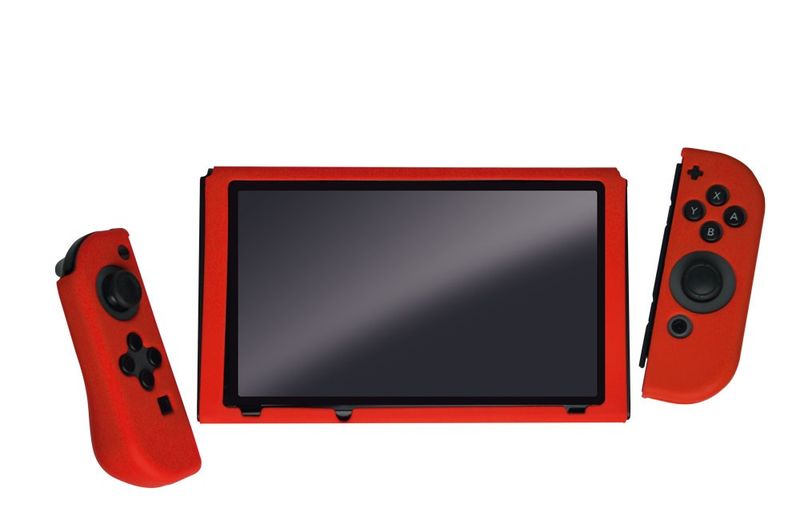 Steelplay - Silicone Protective Cover - Red (Switch)