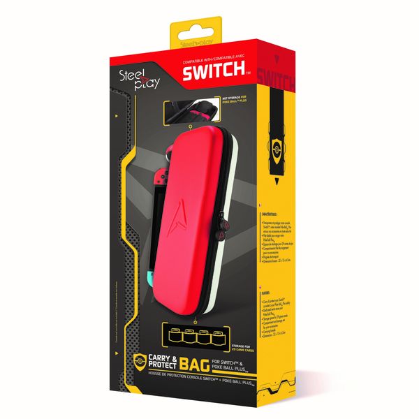 Steelplay - Pokeball &amp; Console Protection Case (Switch)