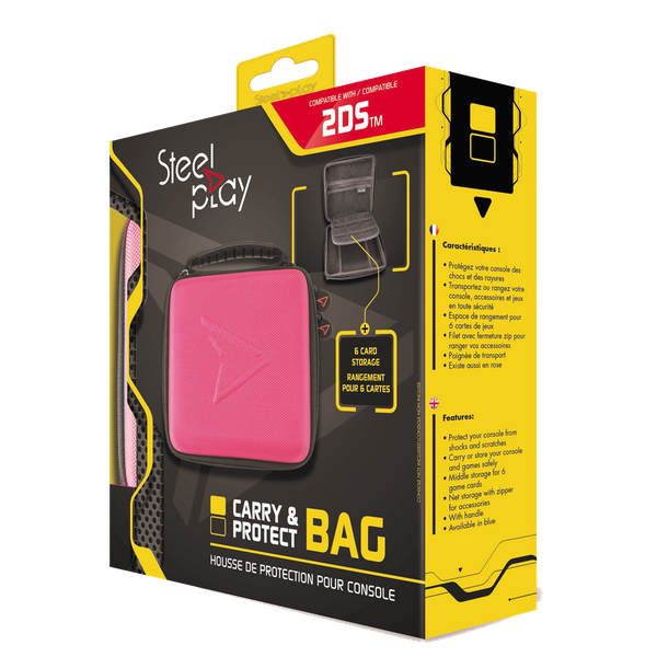 Steelplay - Protection Case - Pink (2ds)