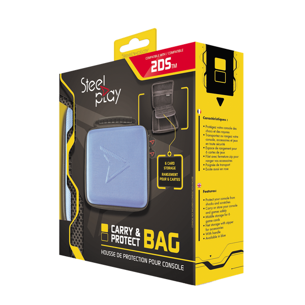 Steelplay - Protection Case - Blue (2ds)