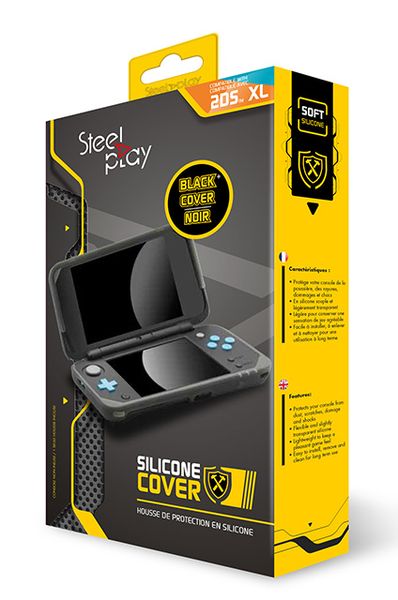 Steelplay - Silicone Case - Black (2dsxl)