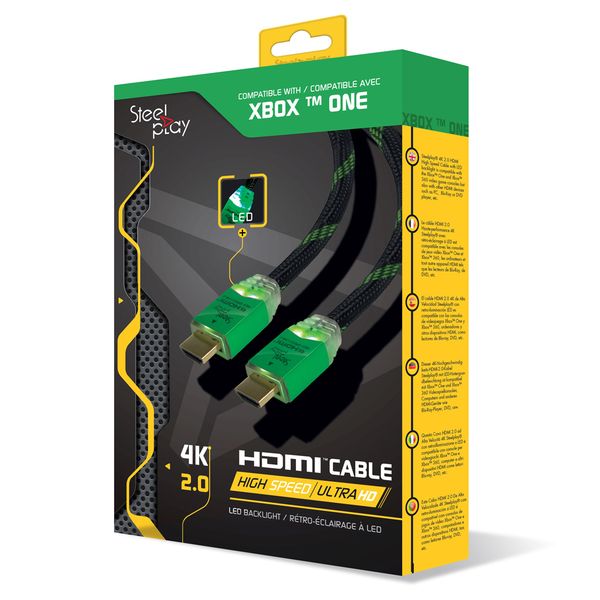Steelplay - 4K 2.0 HDMI High Speed Ultra HD Led Cable (Xbox One)
