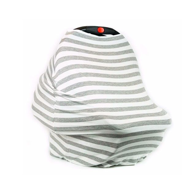 Baby Car Seat &amp; Nursing Cover - Stripe
