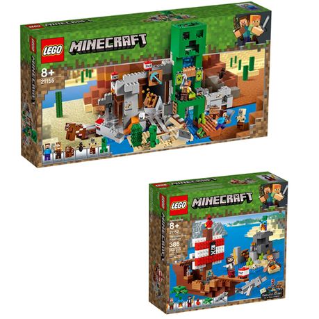 minecraft lego ship