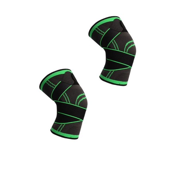 Knee Brace Compression Knee Sleeve Large Green