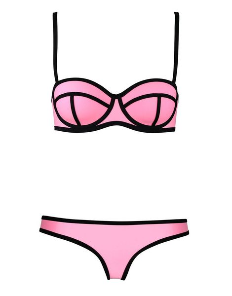 Light Pink Push Up Bikini