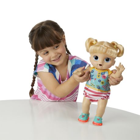 baby alive step and giggle instructions