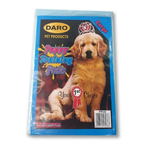 Daro Puppy Training Pads- 6 Pack Large