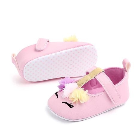 unicorn baby girl shoes