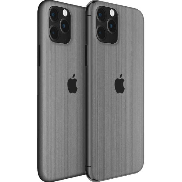 Brushed Metal Skin for iPhone 11 Pro Max - Double Pack