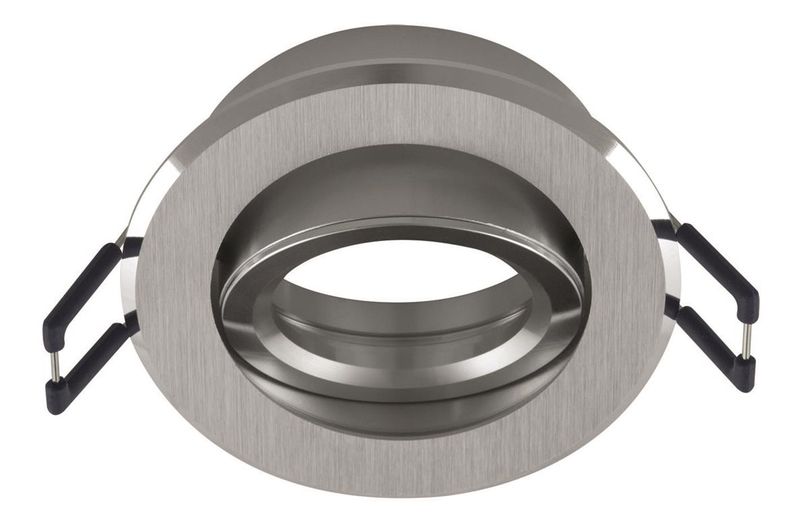 Tilt Circular Aluminium Downlighter with Bevelled Edge
