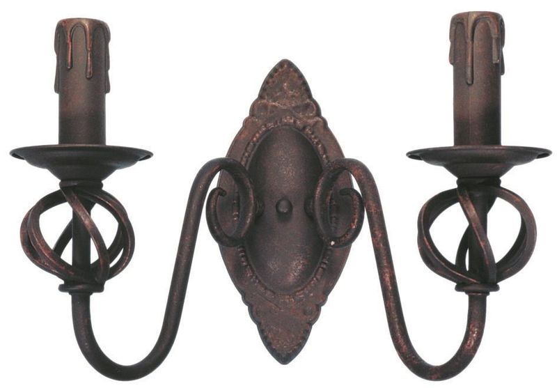 Rust Colour Metal Wall Bracket