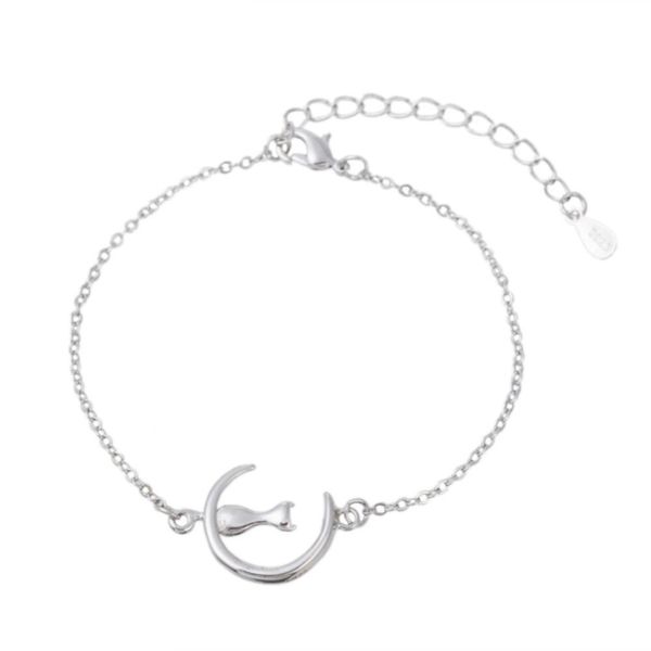 Half Moon Cat Bracelet