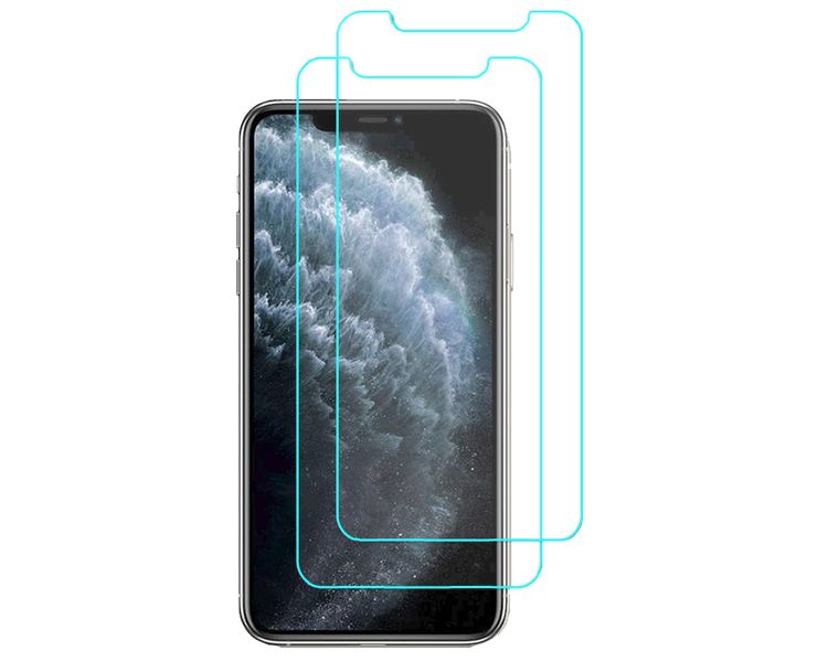 Protective Tempered Glass for iPhone 11 Pro Max - Pack of 2