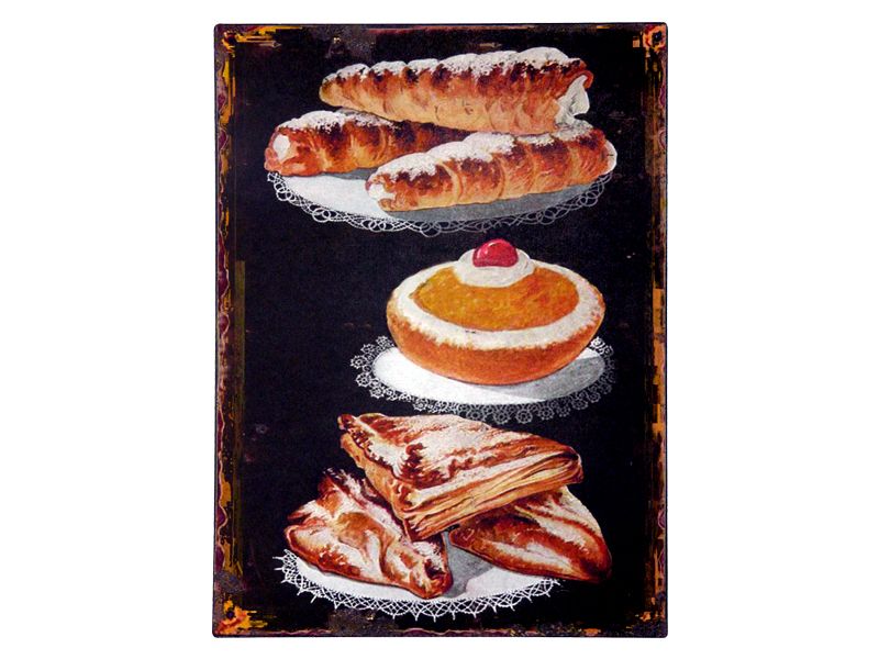 Ass Pastries Plague 25x33 cm