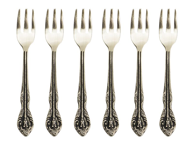 S/6 Cake Forks Shop Today. Get it Tomorrow!