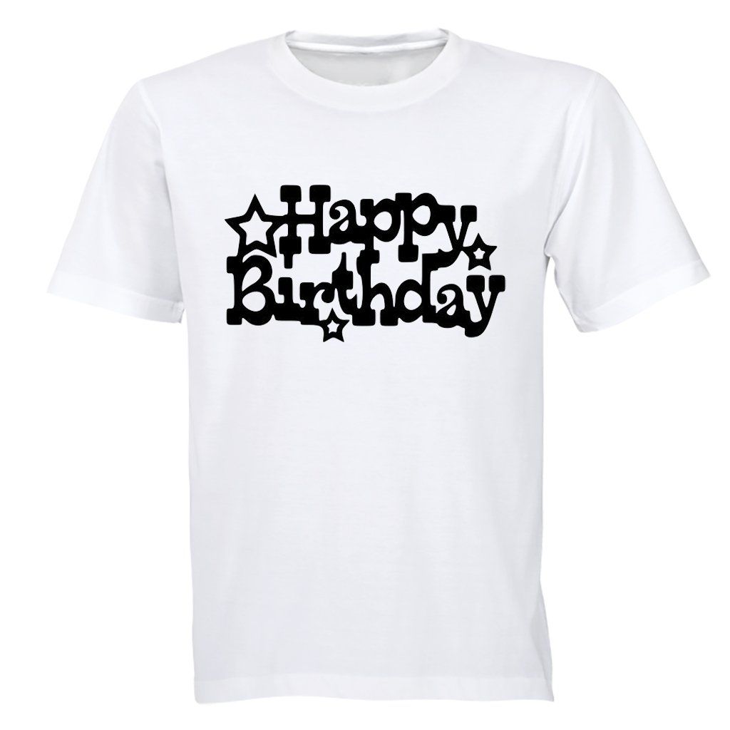 Happy Birthday - Stars - Kids T-Shirt | Shop Today. Get it Tomorrow ...