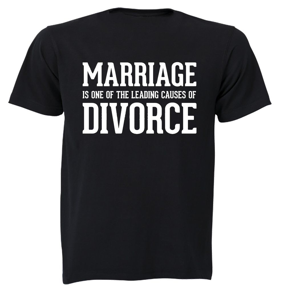 marriage-leading-cause-for-divorce-mens-t-shirt-black-buy