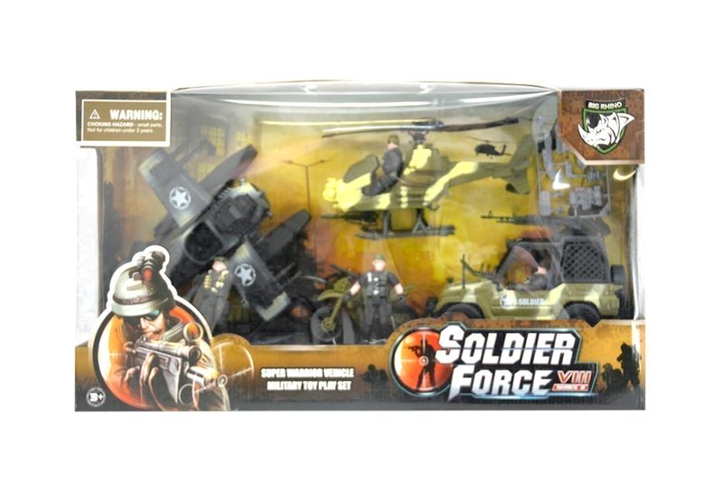 Soldier Force Military Playset 8 Pce