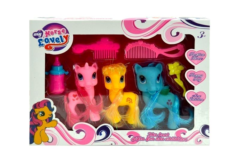 My Lovely Horse W/ Accs 3 Pce