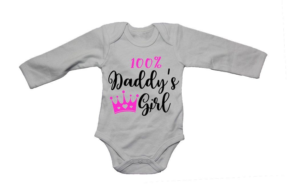 Takealot Baby Girl Clothes 100% Daddy's Girl LS Baby Grow Shop Get
