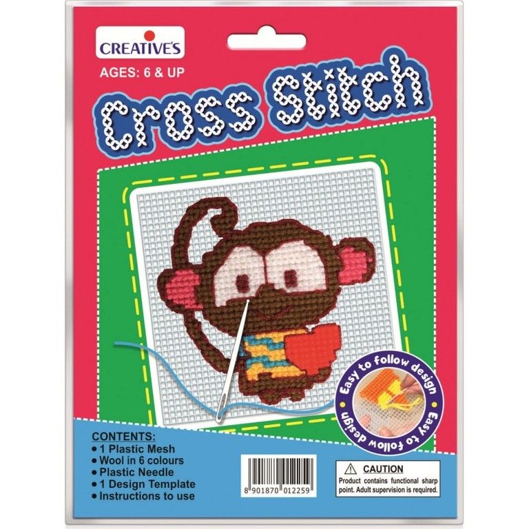 Cross Stitch 4 Monkey Shop Today. Get it Tomorrow!