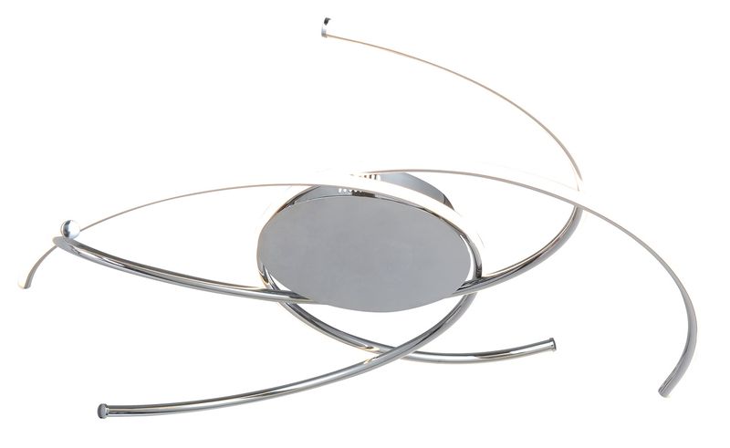 24 Watt Polished Chrome Ceiling Fitting with PVC Arms