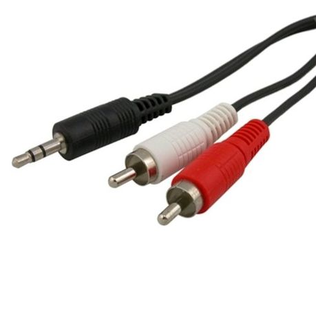 Audio cable 3.5 mm jack / 2x RCA mles - 10 m - Audio adapter - LDLC 3-year  warranty