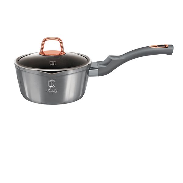 Berlinger Haus 16cm Titanium Coating Sauce Pan with Lid - Moonlight Edition