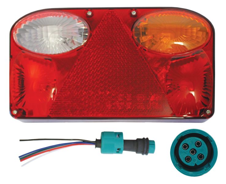 Replacement Universal Truck Tail Lamp - Right Hand Side - 12 or 24 Volt