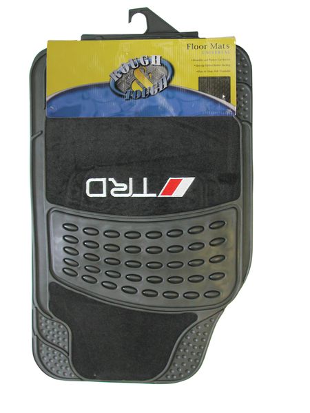 Car Carpets 4 Piece TRD Black