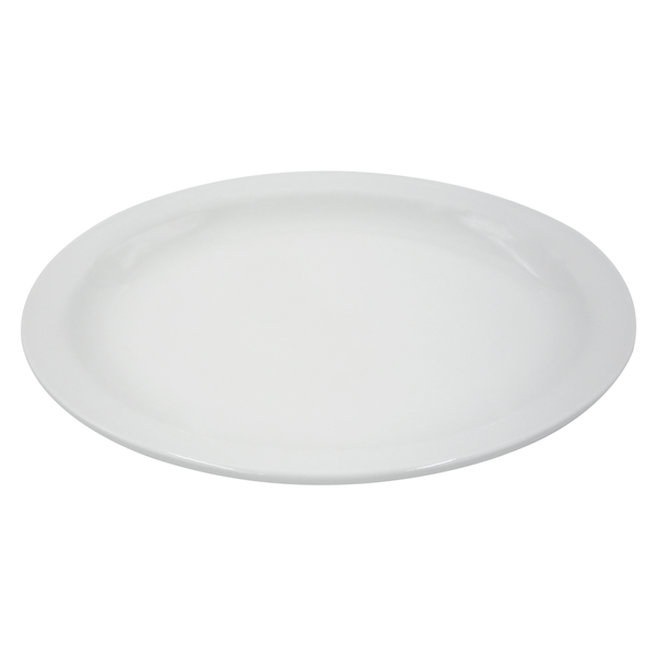 Luscious Living - Oval Plate - Stoneware - White - 29cm