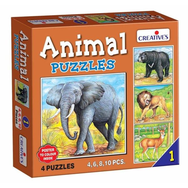 Animal Jigsaw Puzzle (25 30 35 40pce)