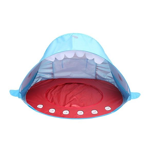 Iconix Portable Kids Whale Styled Pop-up Beach Tent - Blue
