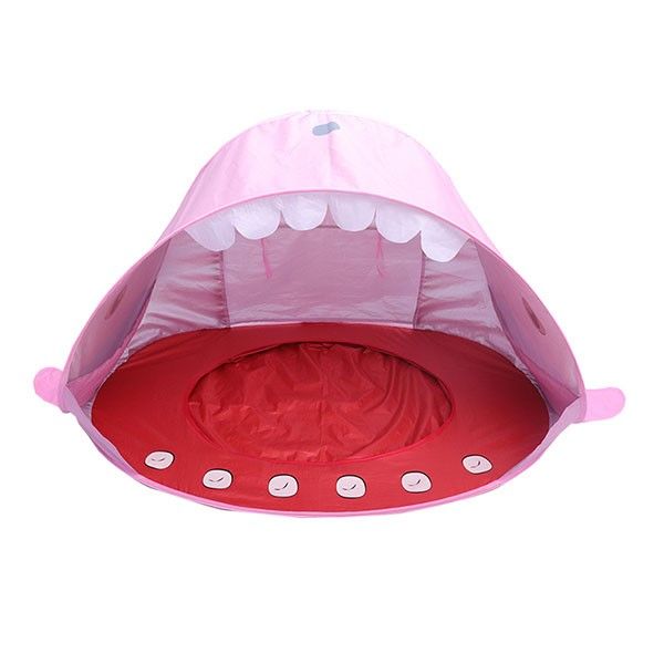 Iconix Portable Kids Whale Styled Pop-up Beach Tent - Blue