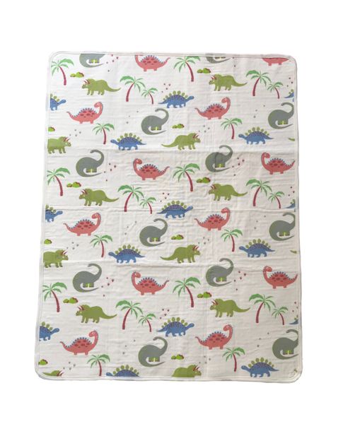 Olive Tree - Waterproof Nappy Changing Pad / Baby Mattress Liner - Dinosaur
