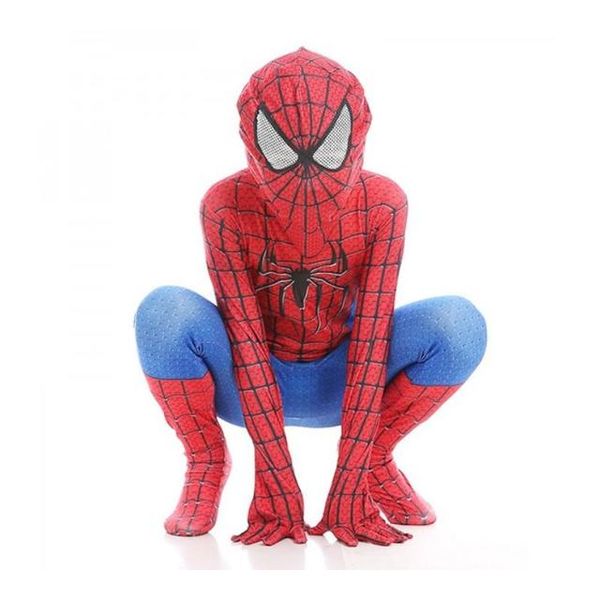 Spiderman Kids Dress Up Costume (Medium-117cm)