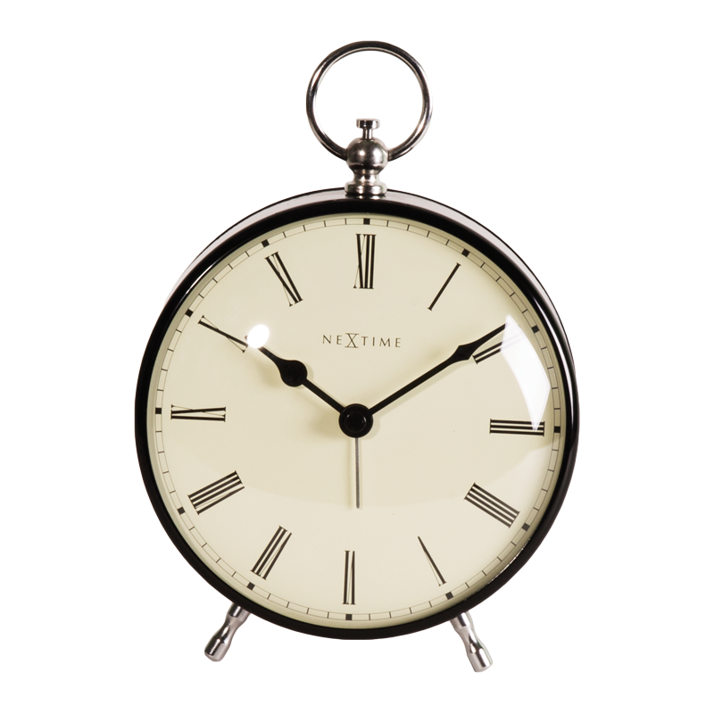 NeXtime 17.5cm Charles Metal Round Alarm Clock - Designed by Renske ...