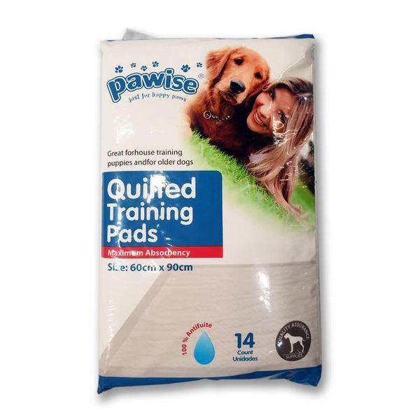 Pawise Quilted Training Pads - 14 pc