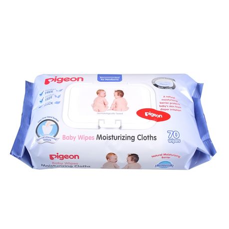 pigeon baby wipes moisturizing cloths