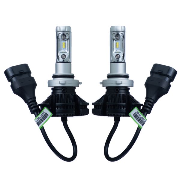 Pair X3 Car LED Headlights Bulbs X3 - 9006