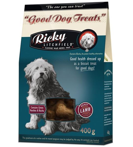 Ricky Litchfield Good Dog Treats with Buchu - Roast Lamb